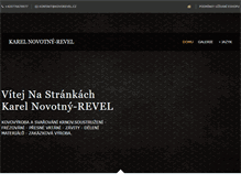 Tablet Screenshot of kovorevel.cz